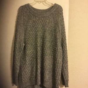 Womens  H&M Gray long sweater